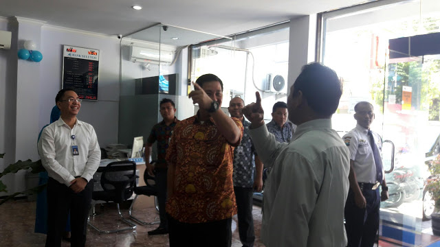 Wagub Kandouw Sidak Bank SulutGo Cabang Malang