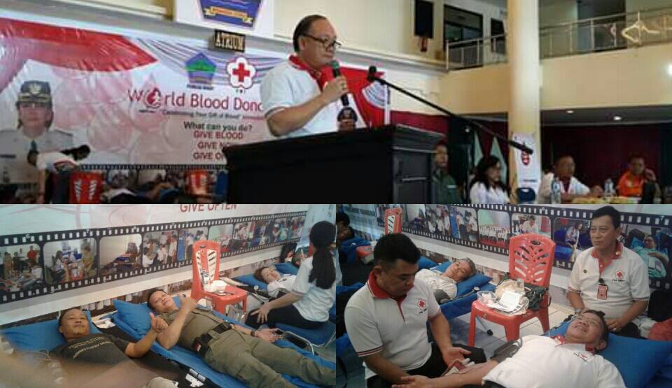 Pemkab Dan PMI Minut Sukses Gelar World Blood Donor Day