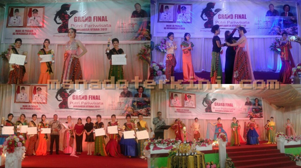 Tessa Luntungan Putri Pariwisata Minut 2017