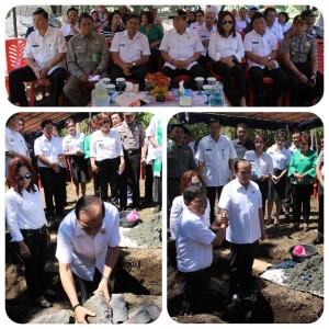 Walikota Bitung Letakan Batu Pertama Camping Ground