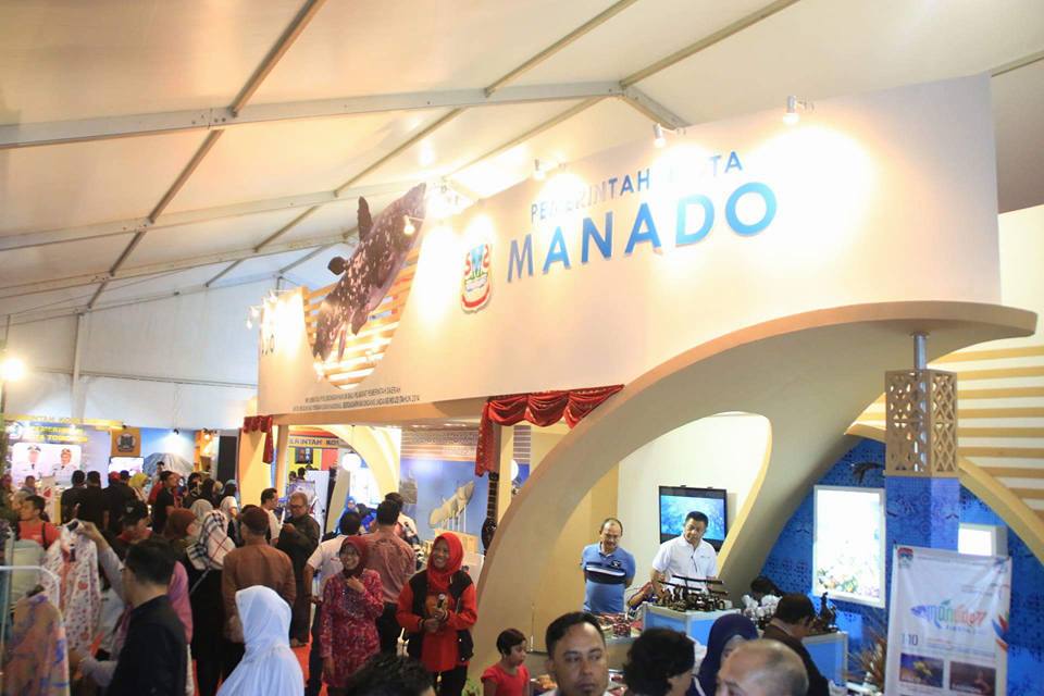 Stand Pemkot Manado ‘Diserbu’ Masyarakat Malang