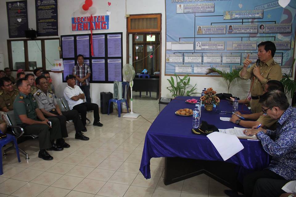 Kumpul Pala, Lurah dan ASN se-Kecamatan Wenang, GSVL Ingatkan Disiplin dan Peningkatan Pelayanan