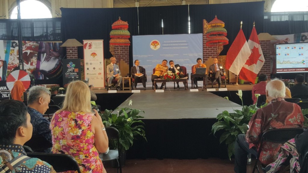 Gubernur OD Paparkan Peluang Investasi Sulawesi Utara  di Internasional Bisnis Forum Ottawa-Canada