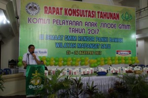Hadiri Konsultasi Tahunan KPA Sinode GMIM, GSVL Ajak Sukseskan Manado Fiesta 2017
