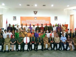 Wakil Bupati Minsel Hadiri Pelantikan Anggota Panwas se- Provinsi Sulawesi Utara
