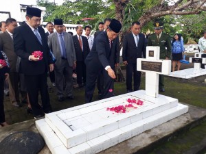 Ziara Nasional, GSVL-MOR Tabur Bunga di TMP Kairagi