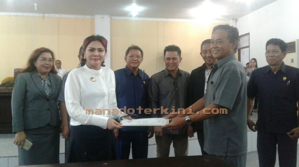 Ini Pendapat Bupati Terhadap Ranperda Hak Keuangan dan Administratif DPRD Minut