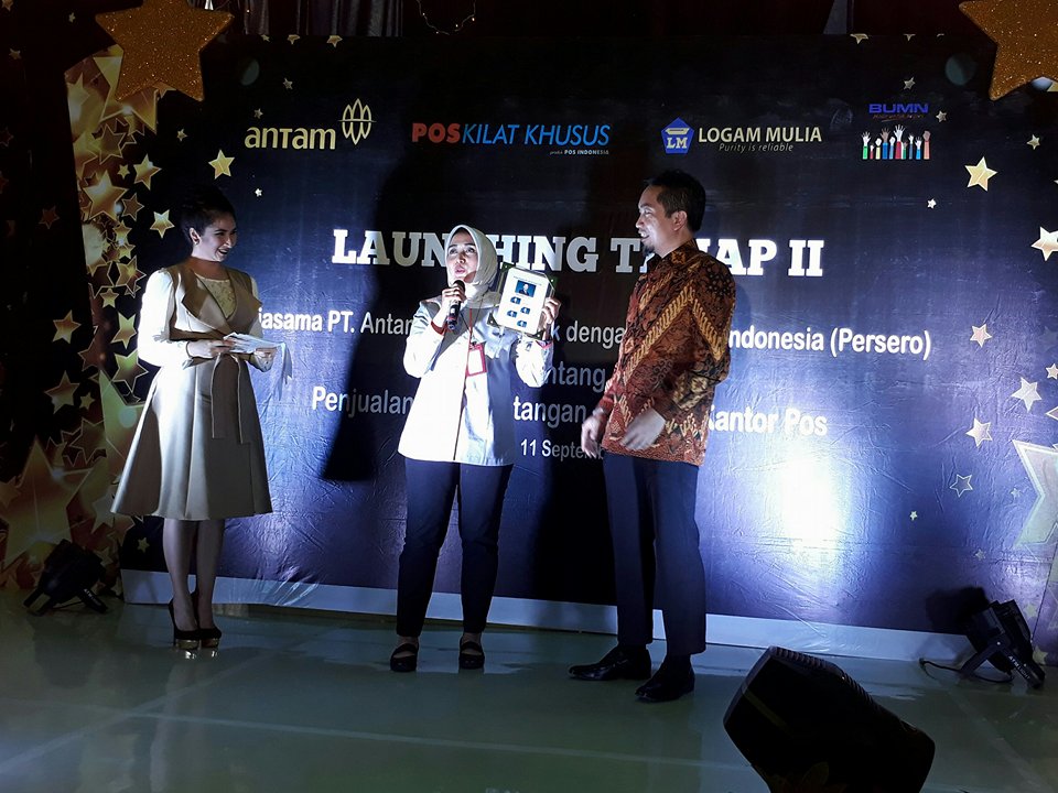 Tingkatkan Pelayanan, Kantor Pos Sediakan Layanan Pembelian Emas ANTAM