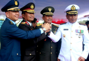 Drama Kolosal Warnai HUT TNI di Manado