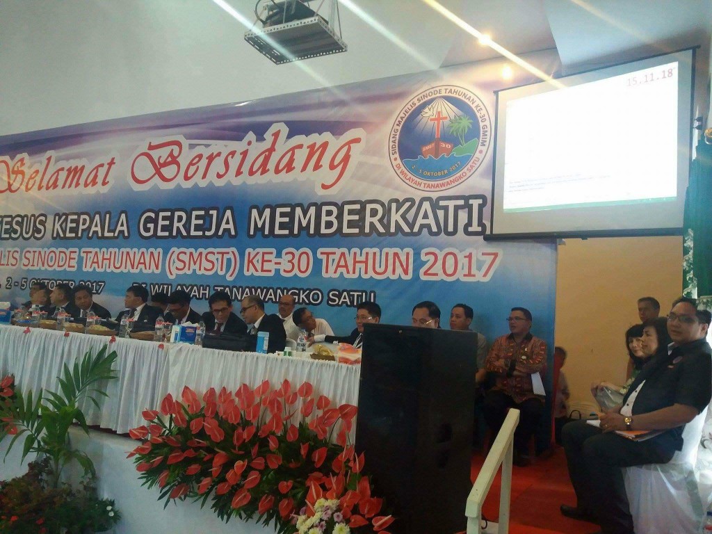 Dibuka Gubernur, Wabup Lengkong Hadiri SMST Ke-30 GMIM