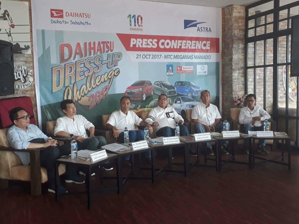 Manado Daerah Ke 17, Daihatsu Gelar Dress-Up Challenge 2017