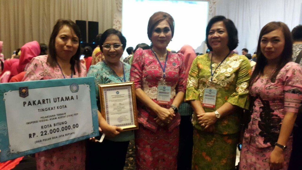 IVA Tes Nasional, TP PKK Bitung Raih Juara 1 ‎