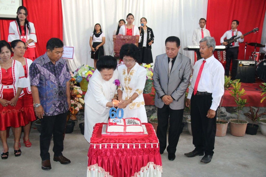 Bupati Hadiri HUT ke-60 GPdI Immanuel Rasi