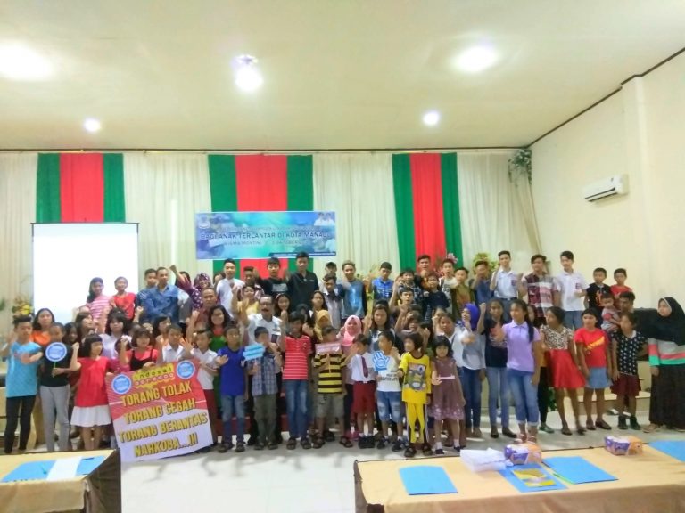 100 Anak Terlantar di Manado Dapat Pelatihan dan Praktek