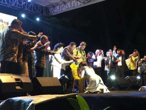 Bupati Minsel Rayakan “Golden Moment” ke-50 Dengan Warga Minsel