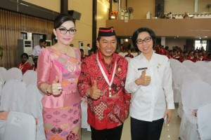 Bupati Minsel Hadiri Pembukaan Kongres XX GMNI