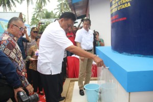 Resmikan Sumur Bor, Tahun 2018 Kementerian ESDM Janji Alokasikan 8 Titik di Sulut