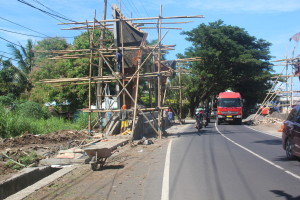 Dibangun Tiga Pintu Gerbang di Winangun, Malalayang dan Mapanget