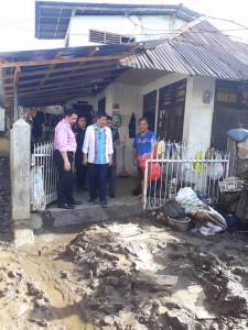 Implementasi Kasih Natal, GSVL-MOR Wujudkan Dengan Korban Banjir