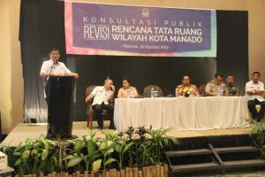 Wali Kota GSVL: Revisi RTRW Akan Jadi Acuan Pembangunan di Manado
