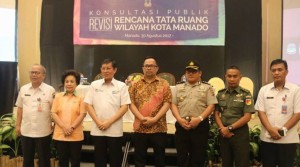 Konsultasi Publik Revisi RTRW, Walikota GSVL: Manado Pintu Baru Ekonomi di Timur dan Utara Indonesia