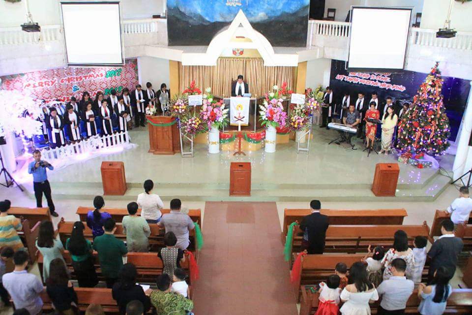 Walikota Manado Khadim Ibadah Awal Tahun 2018 di Jemaat Elim Malalayang
