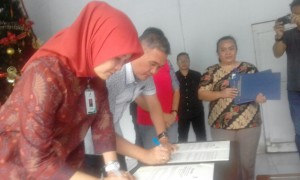 Tunjang Program Pemkot Manado, PD Pasar Deklarasikan MoU Bersama BPOM