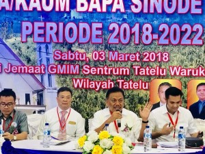 Sukses, Olly Dondokambey Pimpin Panitia Pemilihan BIPRA GMIM 20 Jam Non Stop