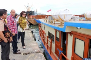Pemkab Minsel Terima Bantuan Hibah Kapal Pelayaran Rakyat 35 GT Dari Kemenhub RI/