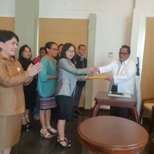 Verke BJ Pomantow Dilantik Sebagai Ketua Puspa Minsel