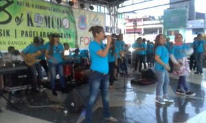 HUT Ke 8, KOMUDO All Out Hibur Warga Kota Manado