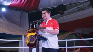 Wawali Mor Bastiaan Menutup Kejuaraan Internasional KAPOLRI CUP II Tahun 2018