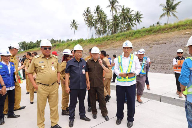Proyek Tol Manado-Bitung Dikebut, Gubernur Olly : Ini Akses Utama KEK dan HUP