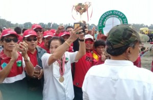 Kuda Pacu “Mc Kinly” Milik Gubernur OD Juara Nasional Seri 1 Tahun 2018