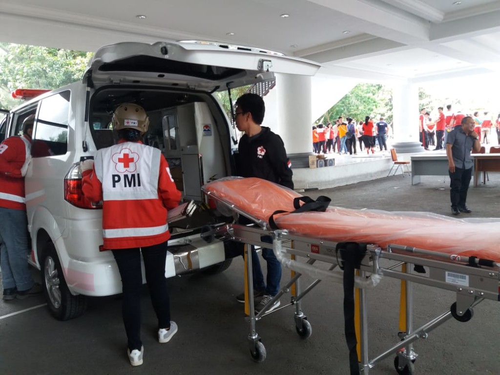 Steven Kandouw Pimpin Simulasi Bencana Gempa dan Kebakaran