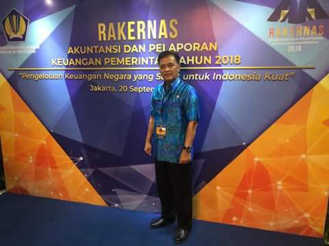 BART ASSA Wakili Pemkot Manado Hadiri Rakernas Akutansi Dan Pelaporan Keuangan Pemerintah Tahun 2018