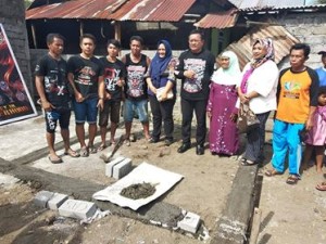 “Bedah Rumah”, Wakil Wali Kota Bitung Apresiasi VIC Indonesia