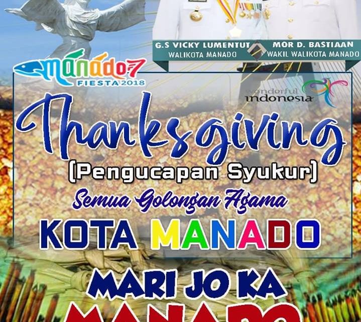 Di Tahun Kedua, Pengucapan Syukur Semakin Banyak Warga Yang Bersilahturahmi di Manado