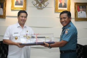 Komandan Lantamal VIII Pamit ke Warga Sulut