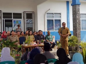 Lomban Lepas Tim Marching Band MTs Negeri 1 Bitung