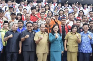 Wali Kota Bitung Ajak Pemuda Jadi Pelopor Kampanyekan Bahaya Sampah Plastik