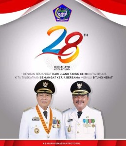HUT Kota Bitung Ke 28, Lomban Mantiri Kenakan Pakaian Adat Minahasa