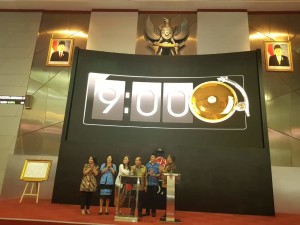 Wali Kota Bitung Didaulat Buka Perdagangan BEI