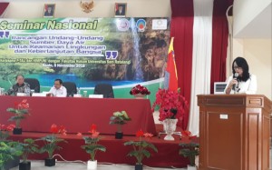 Fakultas Hukum Unsrat Bahas RUU Sumber Daya Air Dengan P-TALI dan HIMPUNI