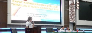 Bapelitbangda Manado Gelar Rakorev Triwulan II Tahun 2018