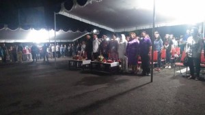 Momentum Hari Pahlawan, Mantiri Hadiri Parade 10.000 Lilin