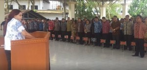 Pimpin Apel Perdana, Bupati Panambunan : Bekerja Mengedepankan Kepentingan Masyarakat