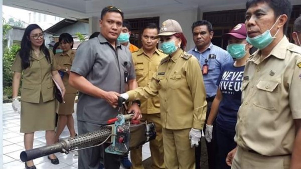 Bupati Panambunan Kampanyekan Pemberantasan Penyebaran Virus Demam Berdarah