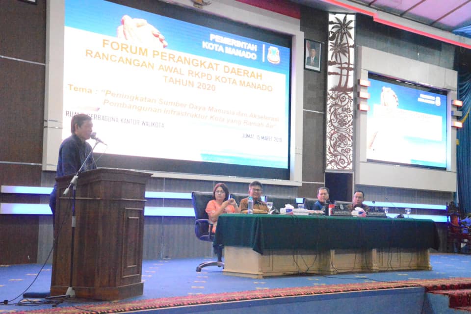 Pemkot Manado Fokus Peningkatan SDM dan Pembangunan Infrastruktur Ramah Air