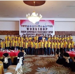 Sekretariat DPRD Minsel Ikuti Workshop Forum Komunikasi Sekretatiat DPRD Se-Provinsi Sulut di Kotamobagu